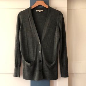 Loft button down sweater